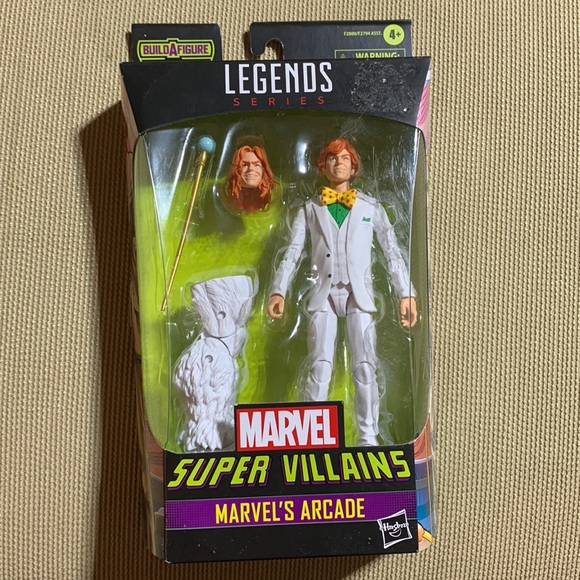 NWOT Marvel Legends Series Super Villains Marvel’s Arcade Xemnu Build a figure - Picture 1 of 7